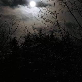 Horror sky wallpaper