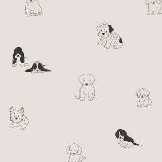 Line puppy wallpaper