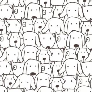 Line puppy wallpaper