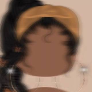 Baddie face wallpaper