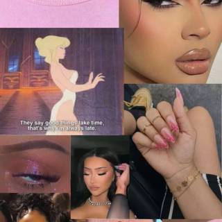 Baddie face wallpaper