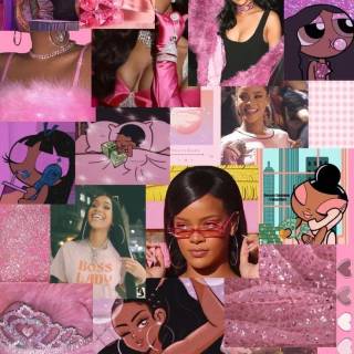 Baddie face wallpaper