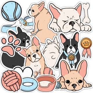 Line dog wallpaper