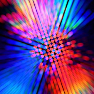 Blurry blue wallpaper