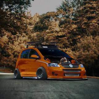 VW Fox wallpaper