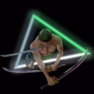 Zoro dark phone wallpaper