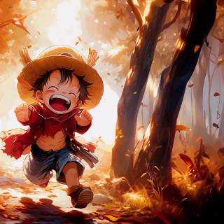 Luffy laptop 4k wallpaper