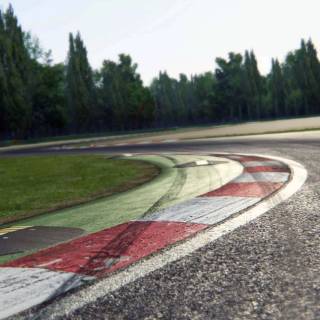 Race track wallpaper