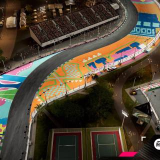 Race track 4k wallpaper