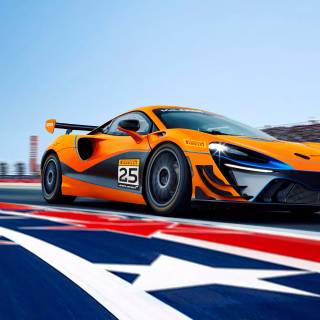 Race track 4k wallpaper