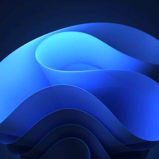 Windows 11 blue 4k wallpaper