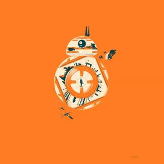 Star Wars minimal 4k wallpaper