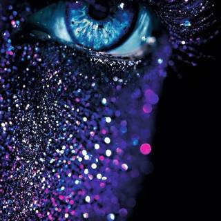 Galaxy eye wallpaper