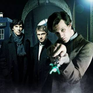 Sherlock Holmes 4k wallpaper