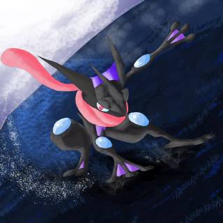 4k Greninja wallpaper