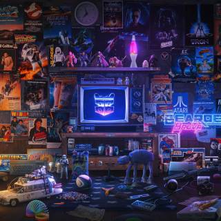 4k nostalgic wallpaper