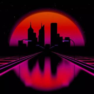 4k retro mobile wallpaper