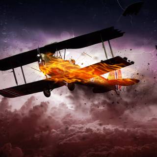 Airplane 4k wallpaper