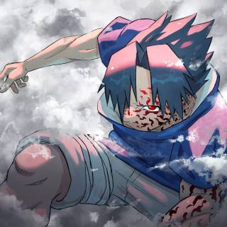 Sasuke kid 4k wallpaper