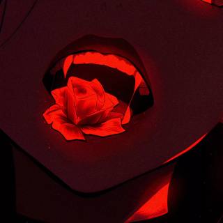 4k anime girl dark wallpaper