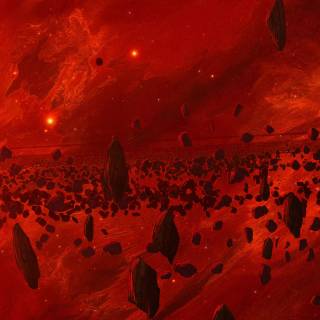 Red 4k dual monitor wallpaper