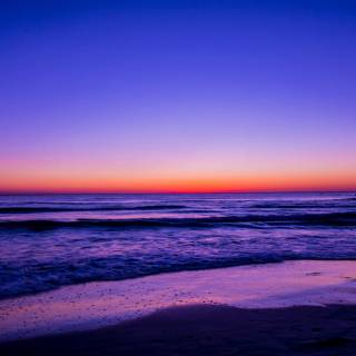 4k night beach wallpaper