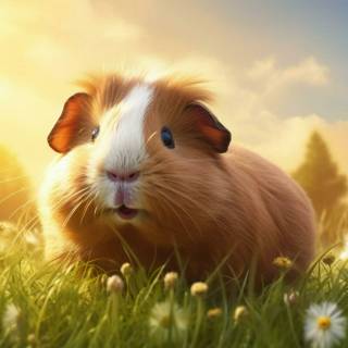 4k guinea pig wallpaper
