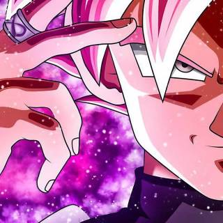Goku Black Rose iPhone wallpaper