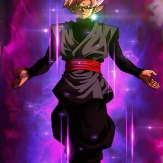 Goku Black Rose iPhone wallpaper