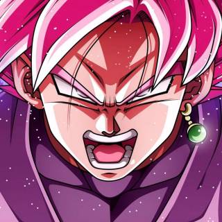 Goku Black Rose iPhone wallpaper