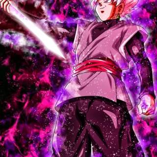 Goku Black Rose iPhone wallpaper