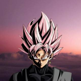 Goku Black Rose iPhone wallpaper