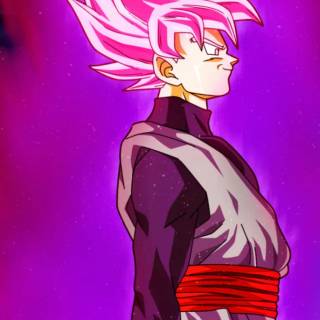 Goku Black Rose iPhone wallpaper
