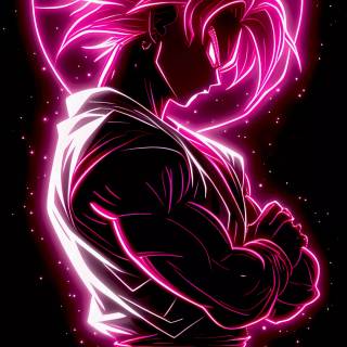 Goku Black Rose iPhone wallpaper