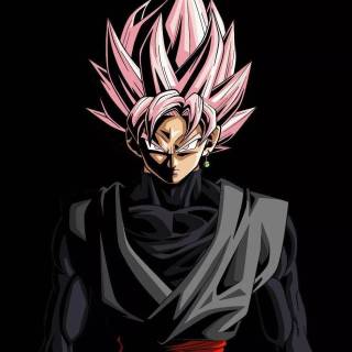Goku Black Rose iPhone wallpaper