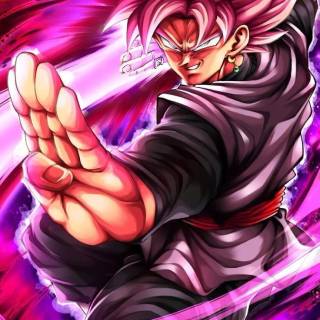 Goku Black Rose iPhone wallpaper