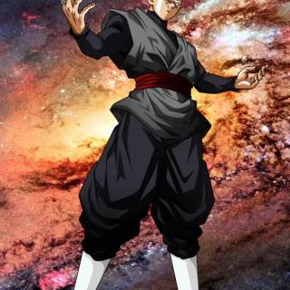 Goku Black Rose iPhone wallpaper