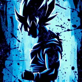 Goku Black Rose iPhone wallpaper