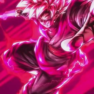 Goku Black Rose iPhone wallpaper