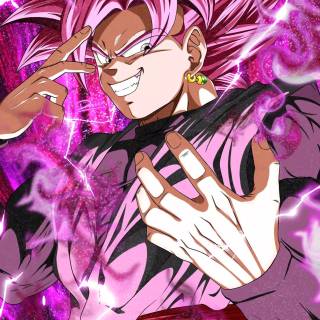 Goku Black Rose iPhone wallpaper