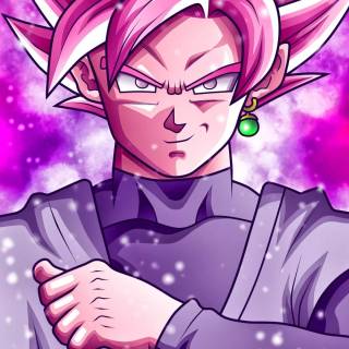 Goku Black Rose iPhone wallpaper