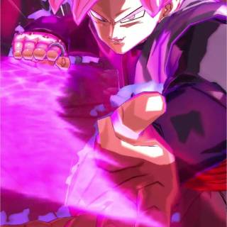 Goku Black Rose iPhone wallpaper