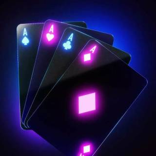 Glowing iPhone wallpaper