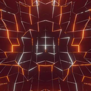 Glowing iPhone wallpaper