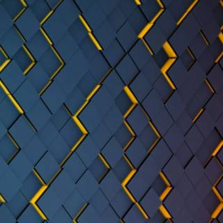 Glowing iPhone wallpaper