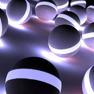 Glowing iPhone wallpaper