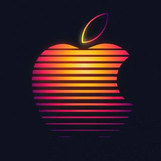 Glowing iPhone wallpaper