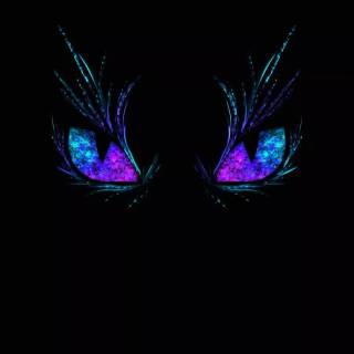 Glowing iPhone wallpaper