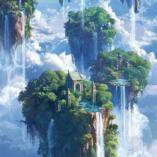 Glowing iPhone wallpaper