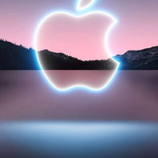 Glowing iPhone wallpaper